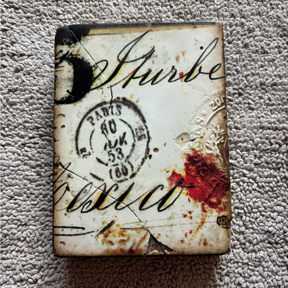 Sid Dickens T-112, “PostMark” RETIRED Memory Block